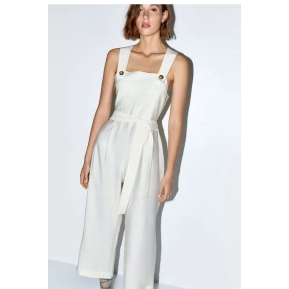 Zara Pants - Zara Apron Jumpsuit